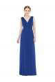 Low Square Back Sleeveless Shirred Skirt Bridesmaid Dress UK