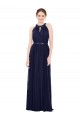 Vintage Full-Length Sleeveless Chiffon Bridesmaid Dress  UK