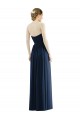 Low Back Draped Strapless Chiffon Bridesmaid Dress  UK