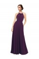 Elegant Chiffon Bridesmaids Dress with Softly Draped Bodice UK
