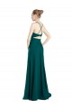 Sexy Chiffon Bridesmaid Dress with Deep V-Neckline UK
