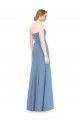 Draped Strapless Sweetheart Trumpet Chiffon Bridesmaid Dress UK