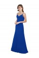 Softly Flared Chiffon Bridesmaid Dress with Sweetheart Neckline UK