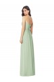 Strapless Sweetheart All-Over Shirring Chiffon Bridesmaid Dress UK
