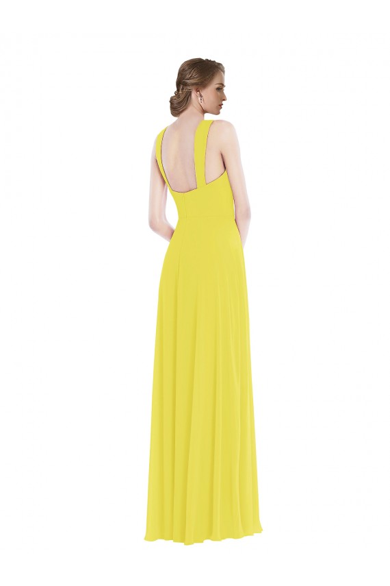 Wide Strap Sweetheart Maxi Bridesmaid Dress UK