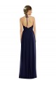 Tie Neck Lace Halter Pleated Skirt Maxi Bridesmaid Dress UK
