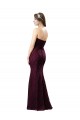 Fitted Long Lace Bridesmaid Dress with Sweetheart Neckline UK