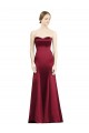 Sweetheart Neckline Bridemaid Dress with Hips Seamed Detail UK