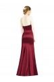 Sweetheart Neckline Bridemaid Dress with Hips Seamed Detail UK