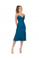 Midi Silky Satin Bridesmaid Dress UK