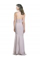 Crepe Mermaid Bridesmaid Dress with Low Back UK