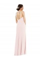 Criss Cross Halter Princess Line Trumpet Bridesmaid Dress UK
