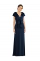 Soft Bow Blouson Bodice Trumpet Bridesmaid Dress UK
