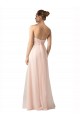 Sweetheart A-Line Tulle Bridesmaid Dress with Shirred Bodice UK