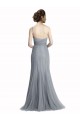 One Shoulder Tulle Fit and Flare Bridesmaid Dress UK