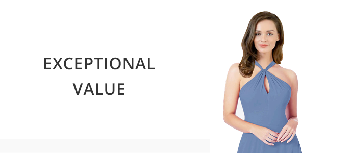 Exception Value | Mila Bridesmaid Dresses UK