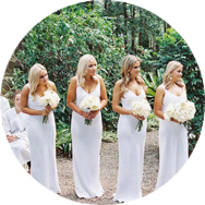 White Bridesmaid Dresses UK