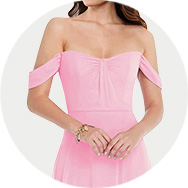 Flounce Sleeves Bridesmaid Dresses UK